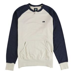 Fourstar Clothing Mens The Notch Crewneck Sweatshirt, beige, S